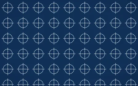 Aegean Noon Stitch Crosses — dark blue and white sashiko background
