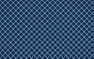 Aegean Noon Stitch Diamonds — dark blue and white sashiko background