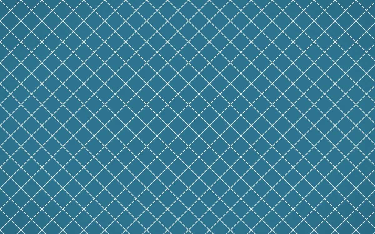 Algarve Sea Stitch Diamonds — dark blue and white sashiko background