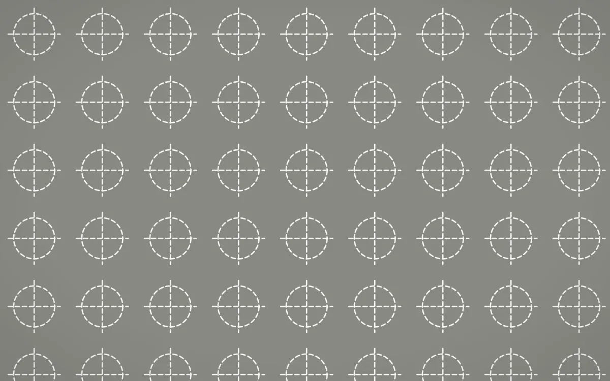 Alpine Chalk Stitch Crosses — colourful grey and white sashiko background