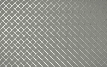 Alpine Chalk Stitch Diamonds — colourful grey and white sashiko background