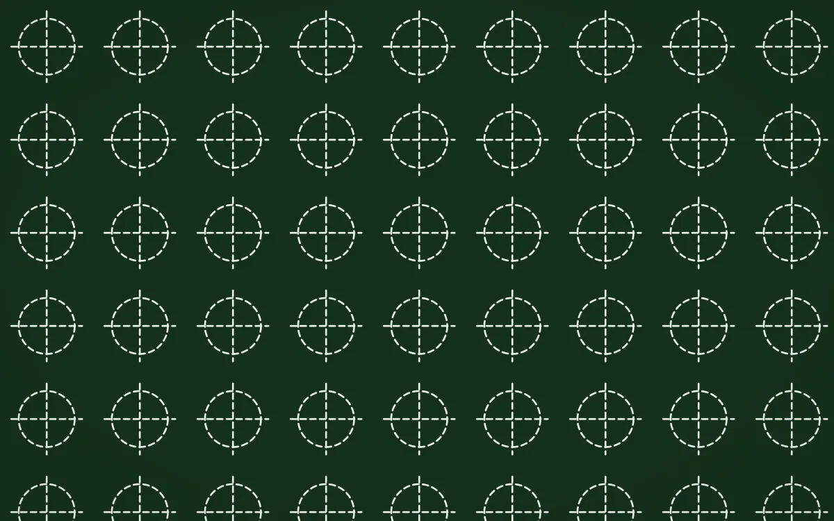 Amazônia Stitch Crosses — dark green and white sashiko background