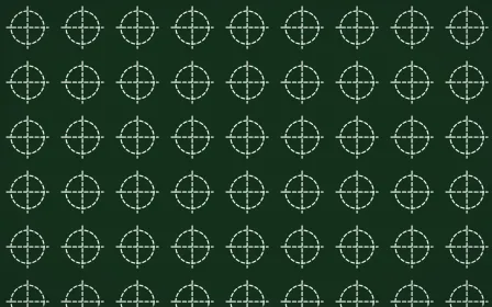 Amazônia Stitch Crosses — dark green and white sashiko background