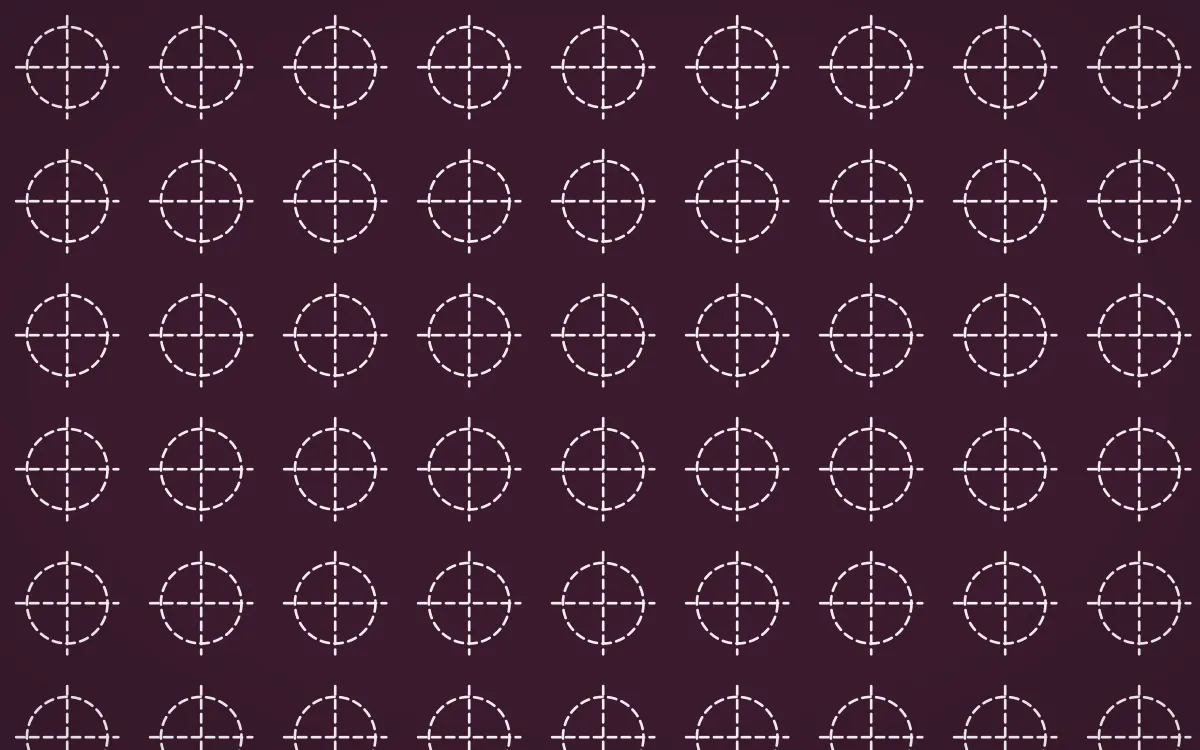 Andes Berry Stitch Crosses — dark pink and white sashiko background