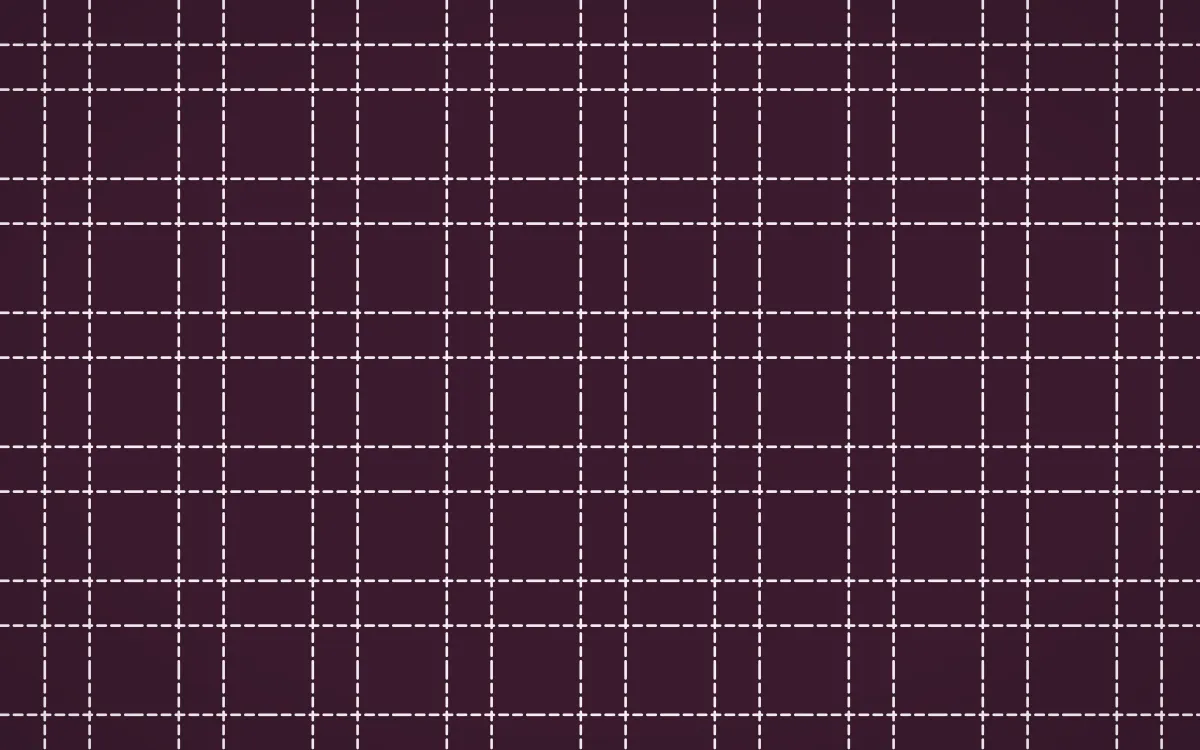 Andes Berry Stitch Grid — dark pink and white sashiko background