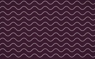 Andes Berry Stitch Waves — dark pink and white sashiko background