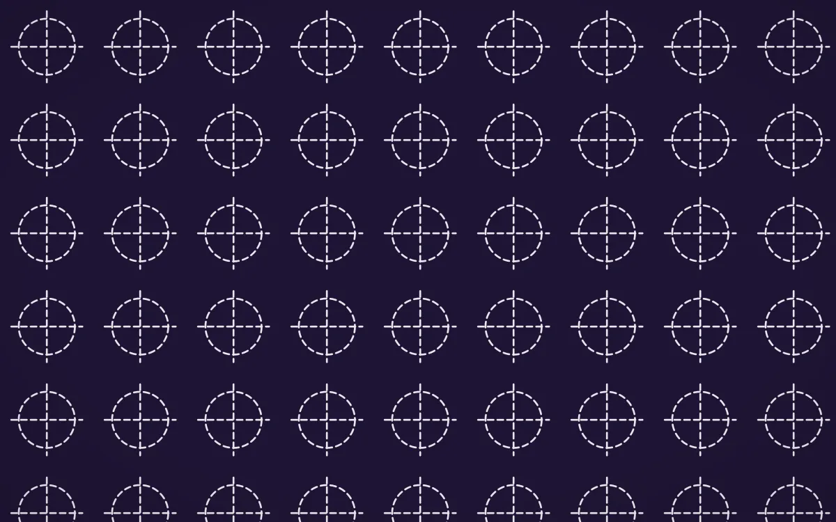 Arabian Night Stitch Crosses — dark purple and white sashiko background