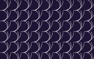 Arabian Night Stitch Fans — dark purple and white sashiko background