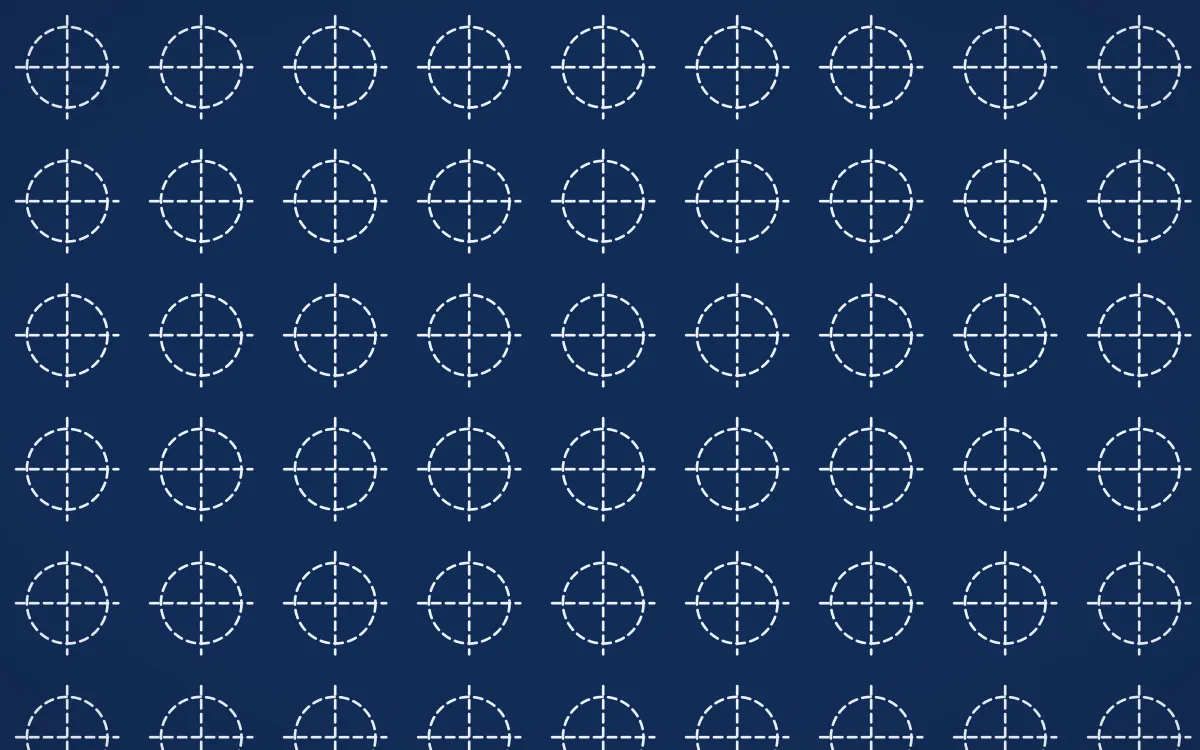 Bahia Blue Stitch Crosses — dark blue and white sashiko background