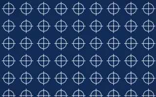 Bahia Blue Stitch Crosses — dark blue and white sashiko background