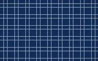 Bahia Blue Stitch Grid — dark blue and white sashiko background