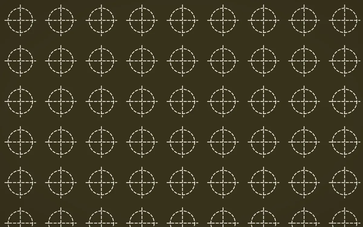 Bali Temple Stitch Crosses — dark brown and beige sashiko background