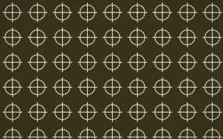 Bali Temple Stitch Crosses — dark brown and beige sashiko background