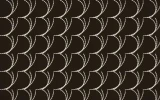 Bamako Earth Stitch Fans — dark brown and beige sashiko background