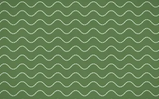 Bamboo Mist Stitch Waves — dark green and white sashiko background