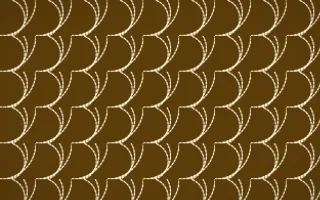 Bangkok Gold Stitch Fans — dark brown and beige sashiko background