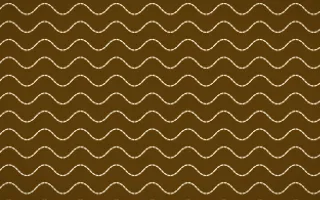 Bangkok Gold Stitch Waves — dark brown and beige sashiko background