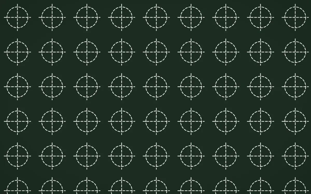 Bavarian Forest Stitch Crosses — dark green and white sashiko background