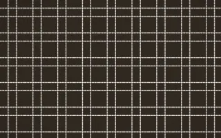 Brooklyn Loft Stitch Grid — dark brown and white sashiko background