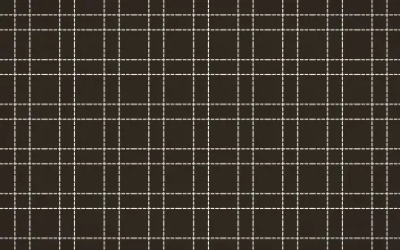 Brooklyn Loft Stitch Grid — dark brown and white sashiko background