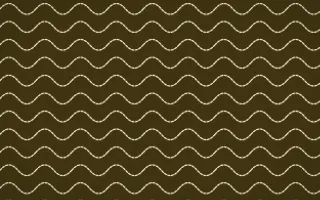 Cairo Gold Stitch Waves — dark brown and beige sashiko background