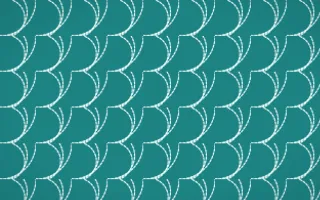 Cancún Surf Stitch Fans — dark teal sashiko background