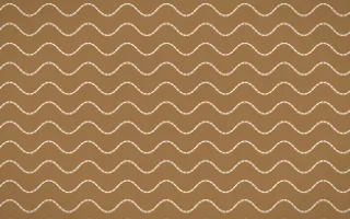 Cappadocia Stitch Waves — colourful orange and beige sashiko background