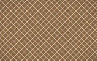 Chai Cream Stitch Diamonds — dark brown and beige sashiko background