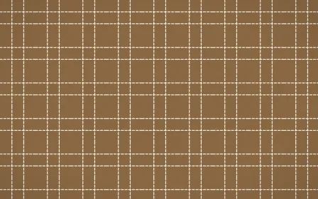Chai Cream Stitch Grid — dark brown and beige sashiko background