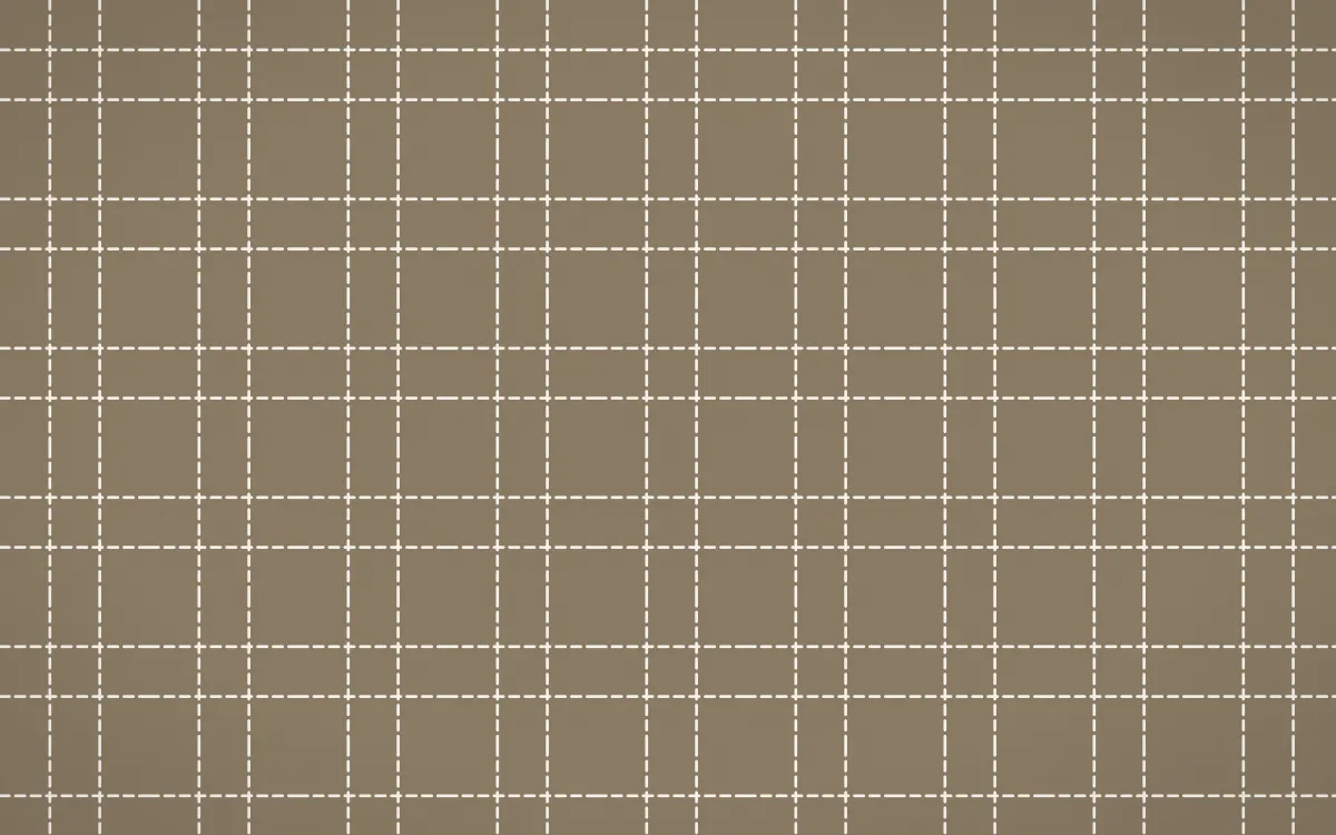 Copenhagen Hygge Stitch Grid — colourful orange and white sashiko background