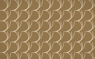 Cotswold Stone Stitch Fans — colourful orange and beige sashiko background