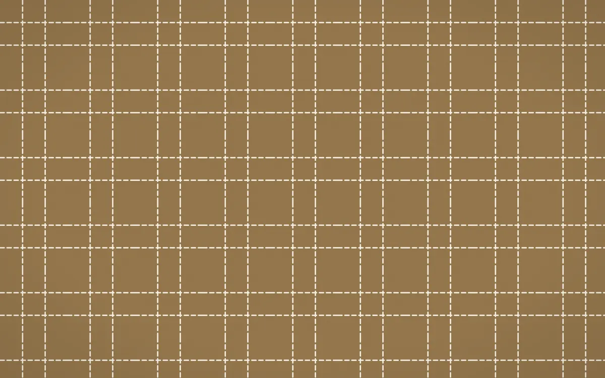 Cotswold Stone Stitch Grid — colourful orange and beige sashiko background