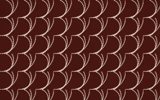 Cusco Weave Stitch Fans — dark red and beige sashiko background