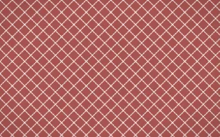 Damascus Rose Stitch Diamonds — colourful red and white sashiko background
