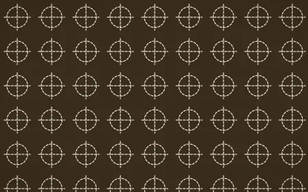 Desert Oud Stitch Crosses — dark brown and beige sashiko background