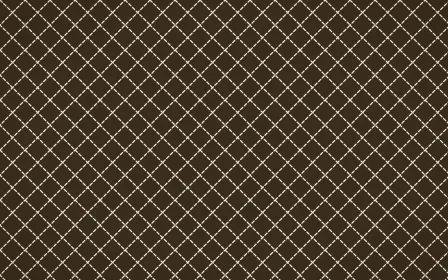 Desert Oud Stitch Diamonds — dark brown and beige sashiko background