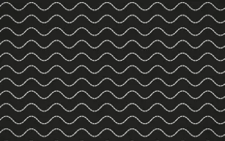Edo Charcoal Stitch Waves — dark grey and white sashiko background
