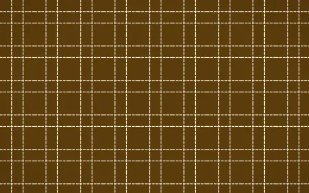 Fes Saffron Stitch Grid — dark brown and beige sashiko background