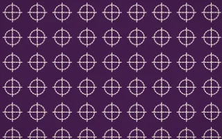 Fiesta Brava Stitch Crosses — dark purple and white sashiko background