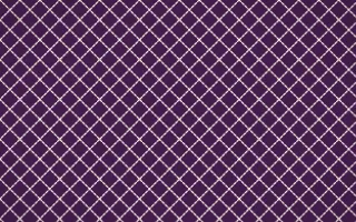 Fiesta Brava Stitch Diamonds — dark purple and white sashiko background