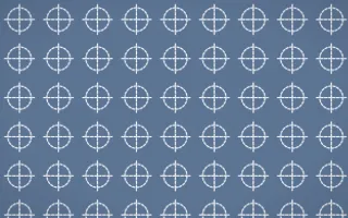 Fuji Mist Stitch Crosses — colourful blue and white sashiko background