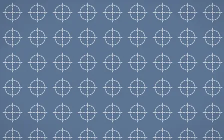 Fuji Mist Stitch Crosses — colourful blue and white sashiko background
