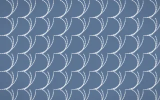 Fuji Mist Stitch Fans — colourful blue and white sashiko background