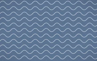 Fuji Mist Stitch Waves — colourful blue and white sashiko background