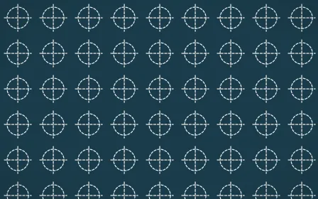 Park Mosaic Stitch Crosses — dark blue and white sashiko background