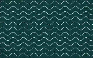 Ha Long Jade Stitch Waves — dark teal and white sashiko background