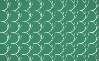 Hanbok Mint Stitch Fans — colourful green and white sashiko background