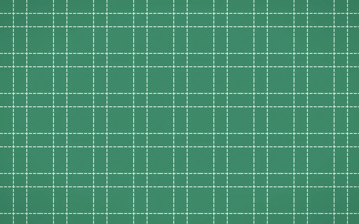 Hanbok Mint Stitch Grid — colourful green and white sashiko background
