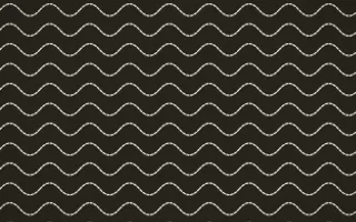 Highland Peat Stitch Waves — dark grey and white sashiko background