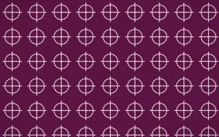 Holi Splash Stitch Crosses — dark pink and white sashiko background